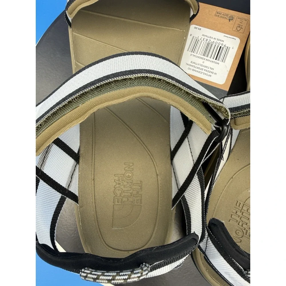 The North Face Skeena Sport Men's Size 11 Military Olive Green Sandals Shoes NEW